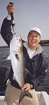 Tom with a nice bluefish