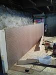 Peg board backing