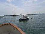 view from Launch at Savin Hill Yacht Club